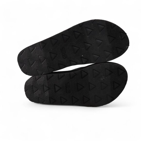 Teva Reflip Wave Flip Flip Sandals 1124044 Women's 7 Grey / Black - Picture 9 of 11